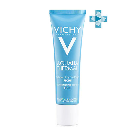 Vichy Aqualia Thermal увлажняющий насыщенный крем для сухой и очень сухой кожи 30 мл 1 шт