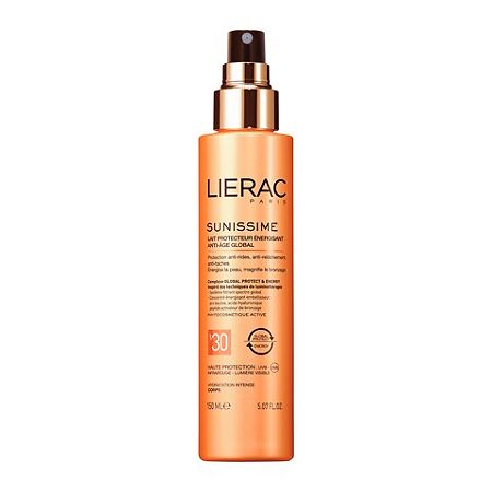 Lierac Sunissime Солнцезащитное тонизирующее молочко для тела Global Anti-Aging SPF30 150 мл 1 шт