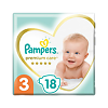 Подгузники Памперс (Pampers) Premium Care 6-10 кг р.3 18 шт