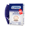 Презервативы Contex Extra Sensation с крупными точками и ребрами 18 шт