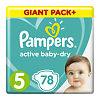 Подгузники Памперс (Pampers) Active Baby-Dry 11-16 кг р.5 78 шт.