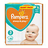 Подгузники Памперс (Pampers) Sleep & Play 6-10 кг р.3 100 шт.