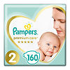 Подгузники Памперс (Pampers) Premium Care 4-8 кг р.2 160 шт.