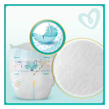 Подгузники Памперс (Pampers) Premium Care 4-8 кг р.2 160 шт.