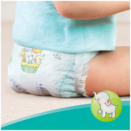 Подгузники Памперс (Pampers) New Baby-Dry 2-5 кг р.1 27 шт