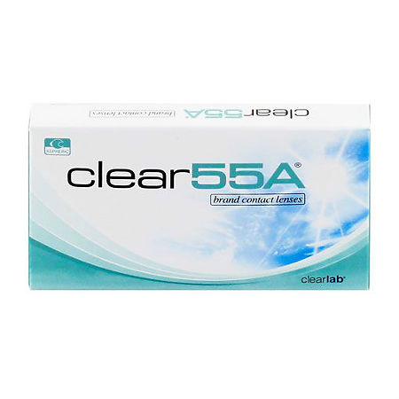 Контактные линзы Clear 55A на месяц -1,25 6шт