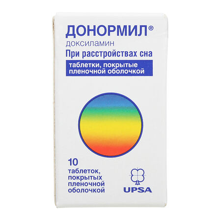 Донормил таблетки покрыт.плен.об. 15 мг 10 шт