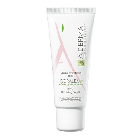 A-Derma Hydralba UV Крем насыщенный увлажняющий 40 мл 1 шт