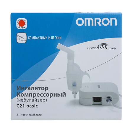 Ингалятор Omron NE-C21 Basic (NE-C803-RU) компрессорный 1 шт