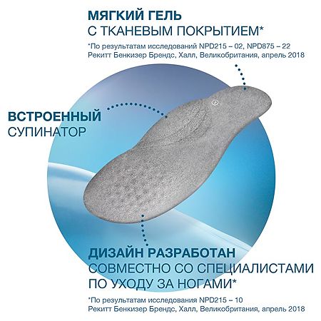 Стельки Шолль (Scholl) GelActiv для ботинок и сапог пара пара 1 уп