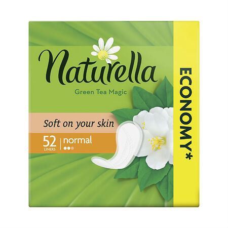 Naturella Green Tea Magic Normal прокладки ежедневные зеленый чай 52 шт