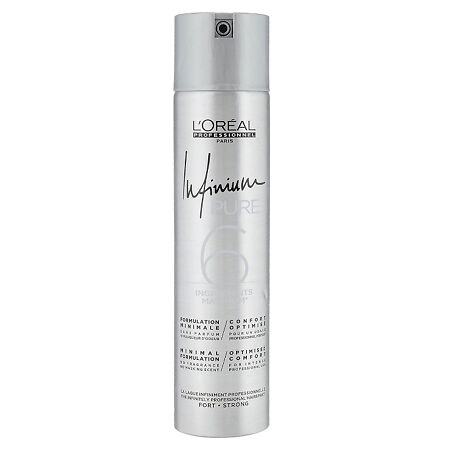 Loreal Professionnel Infinium Pure Лак сильной фиксации 300 мл 1 шт