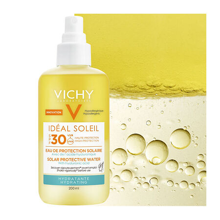 Vichy Ideal Soleil Protective Water спрей двухфазный увлажняющий SPF30 200 мл 1 шт