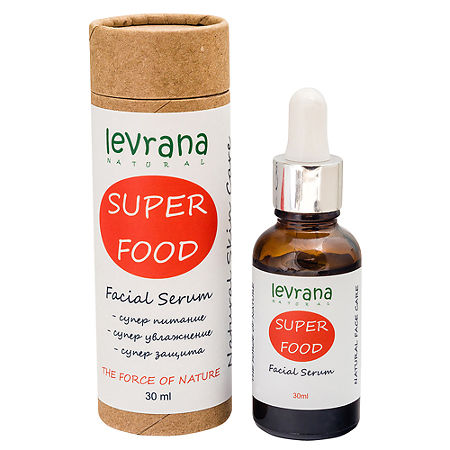 Levrana Сыворотка для лица Super Food супер питание 30 мл 1 шт