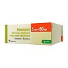 Вамлосет таблетки покрыт.плен.об. 5 мг+80 мг 90 шт