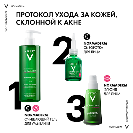 Vichy Normaderm Phytosolution гель очищающий для умывания 400 мл 1 шт