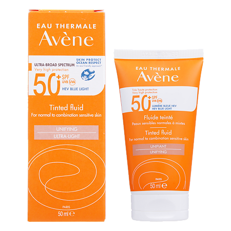 Avene солнцезащитный флюид SPF50+ с тонирующим эффектом 50 мл 1 шт