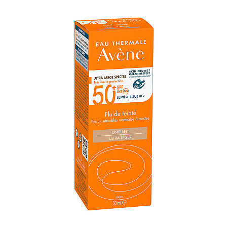 Avene солнцезащитный флюид SPF50+ с тонирующим эффектом 50 мл 1 шт