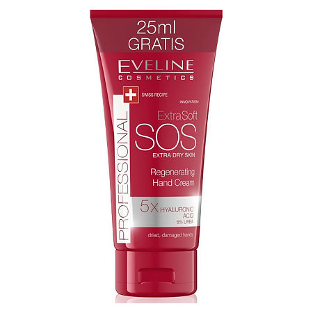 Eveline Extra soft sos Крем интенсивный питательный для рук для очень сухой кожи 100 мл 1 шт