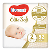 Huggies Подгузники Elite Soft 2 4-6 кг 82 шт