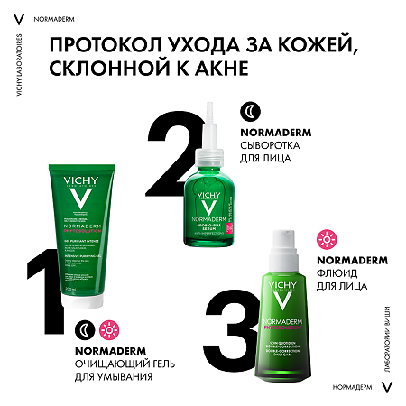 Vichy Normaderm Phytosolution гель очищающий для умывания 200 мл 1 шт