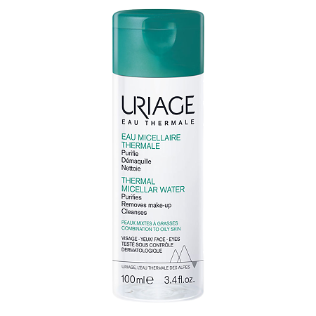 Uriage Thermal Micellar Water мицеллярная очищающая для жирной и комбинированной кожи 100 мл 1 шт