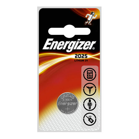 Energizer Батарейки Lithium CR 2025 FSB1 1 шт