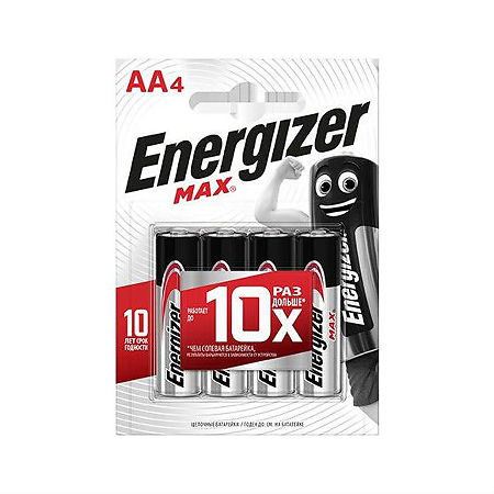 Energizer Батарейки Max E91 AA BP 4 шт