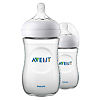 Philips Avent Бутылочка для кормления Natural полипропилен 1+ SCF033/27 260 мл 2 шт