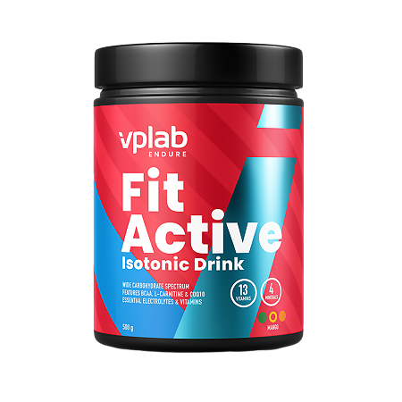 Vplab Nutrition FitActive Изотоник манго 500 г 1 шт