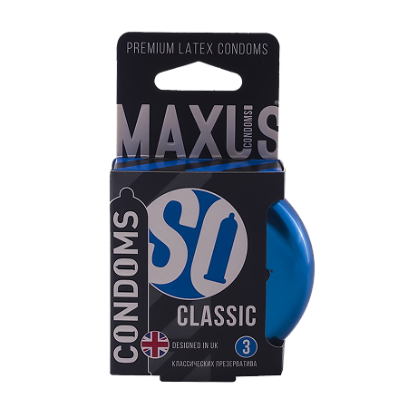 Презервативы MAXUS Classic классические 3 шт