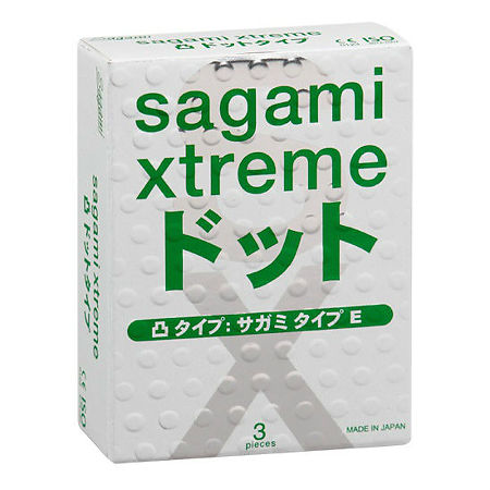 Презервативы Sagami Xtreme Type-E 3 шт