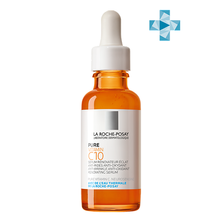 La Roche-Posay Vitamin C10 сыворотка антиоксидантная для обновления кожи лица 30 мл 1 шт