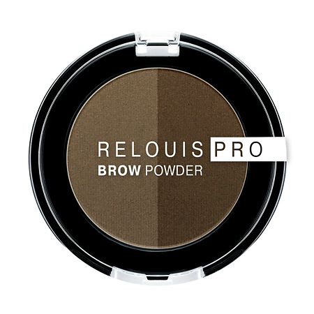 Relouis Тени для бровей PRO Brow Powder тон 02 Taupe 1 шт