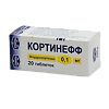 Кортинефф таблетки 0,1 мг 20 шт