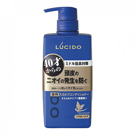 Gatsby Mandom Кондиционер Lucido Hair&Scalp Conditioner с антибактериальным эффектом для мужчин после 40 лет 450 мл 1 шт