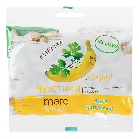 Marc&Фиса Фрустики Петрушка и банан 15 г 1 шт