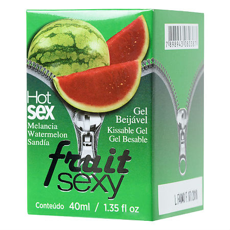 Массажное масло для поцелуев Intt Fruit Sexy с разогревающим эффектом Watermelon 40 мл 1 шт