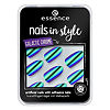 Essence Накладные ногти на клейкой основе Nails in style тон 06 зеленый хамелеон 1 шт