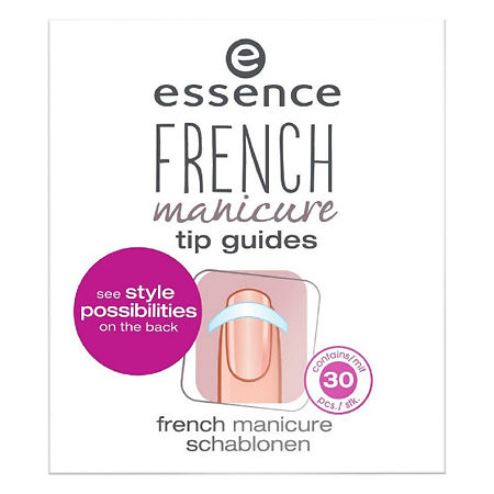 Essence Наклейки-шаблоны для ногтей French manicure 1 шт