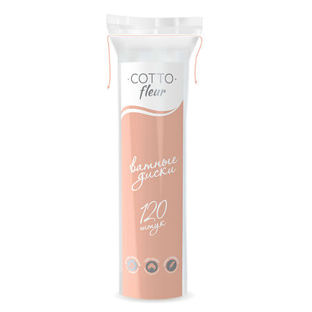 Cotto Ватные диски Fleur 120 шт