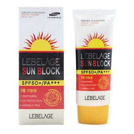 Lebelage Солнцезащитный крем для лица SPF50+ 70 мл 1 шт