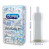 Презервативы Durex Invisible ультратонкие Doodle 12 шт