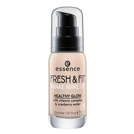 Essence Тональная основа Fresh & Fit Awake Make Up тон 10 слоновая кость 1 шт