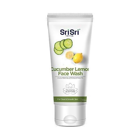 SriSri Tattva Средство для умывания с огурцом и лимоном Cucumber Lemon Face Wash 100 мл 1 шт