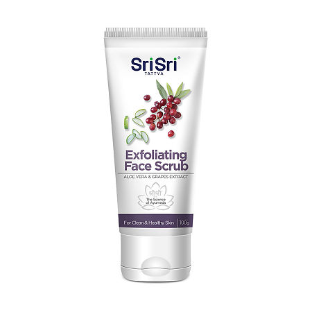 SriSri Tattva Скраб для лица отшелушивающийExfoliating Face Scrub 100 мл 1 шт