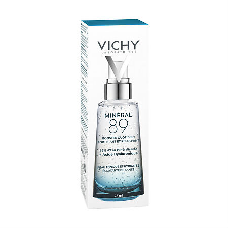 Vichy Mineral 89 Ежедневный гель-сыворотка для кожи подверженной внешним воздействиям 75 мл 1 шт