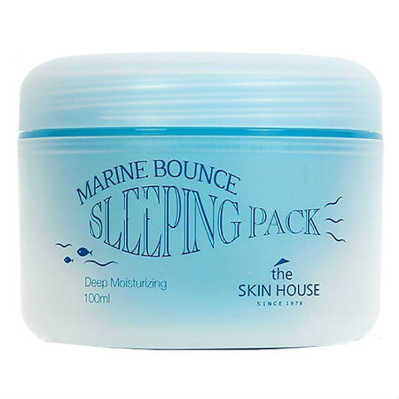 The Skin House Marine Bounce Sleeping Pack Ночная маска с морским коллагеном 100 мл 1 шт