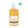 Vichy Ideal Soleil Protective Water Tan Спрей двухфазный активатор SPF50 200 мл 1 шт