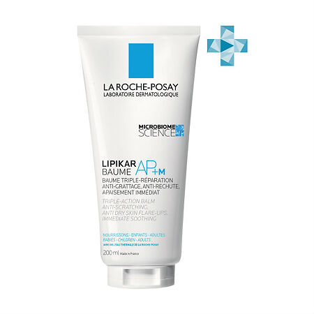 La Roche-Posay Lipikar Baume АР+ M бальзам липидовосполняющий тройного действия для лица и тела 200 мл 1 шт